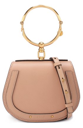 Женская сумка nile small CHLOÉ светло-бежевого цвета по цене 107500 руб., арт. CHC17US301HEU | Фото 6 Женская сумка nile small CHLOÉ светло-бежевого цвета, арт. CHC17US301HEU | Фото 6