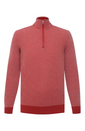 Мужской кашемировый джемпер LORO PIANA красного цвета по цене 99500 руб., арт. FAG4525 | Фото 1 Мужской кашемировый джемпер LORO PIANA красного цвета, арт. FAG4525 | Фото 1 (Материал внешний: Шерсть, Кашемир; Рукава: Длинные; Big photo: Big photo; Принт: Без принта; Мужское Кросс-КТ: Джемперы; Вырез: Круглый; Длина (для топов): Удлиненные)