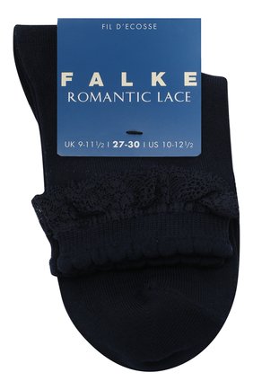 Детские носки FALKE темно-синего цвета, арт. 12141 | Фото 1 (Материал: Текстиль, Хлопок; Статус проверки: Проверено, Проверена категория; Кросс-КТ: Носки)