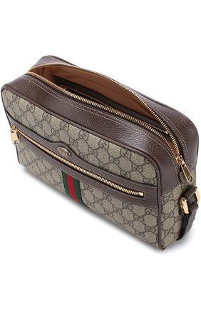 Женская сумка ophidia gg supreme small GUCCI бежевого цвета по цене 104000 руб., арт. 517080/96I3B | Фото 4 Женская сумка ophidia gg supreme small GUCCI бежевого цвета, арт. 517080/96I3B | Фото 4