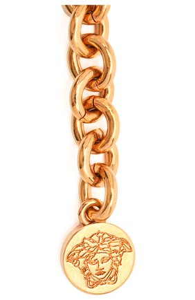 Женское колье tribute meduse VERSACE золотого цвета по цене 78200 руб., арт. DG3G402/DJMT | Фото 3 Женское колье tribute meduse VERSACE золотого цвета, арт. DG3G402/DJMT | Фото 3