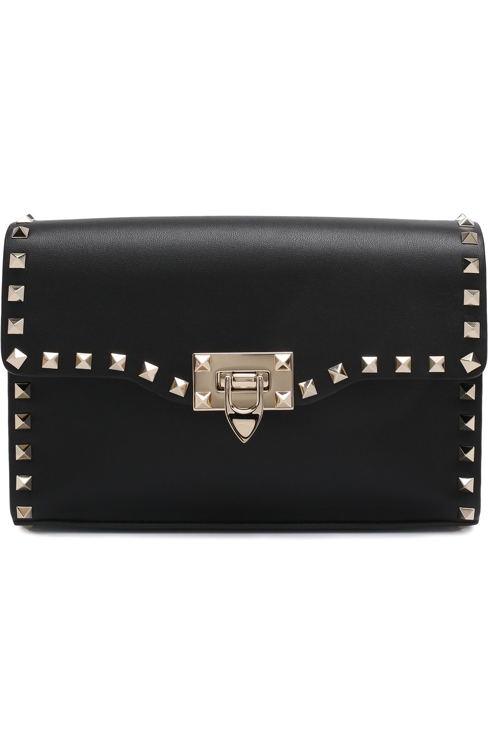 Женская сумка valentino garavani rockstud spike medium VALENTINO черного цвета, арт. PW0B0181/WCI | Фото 1