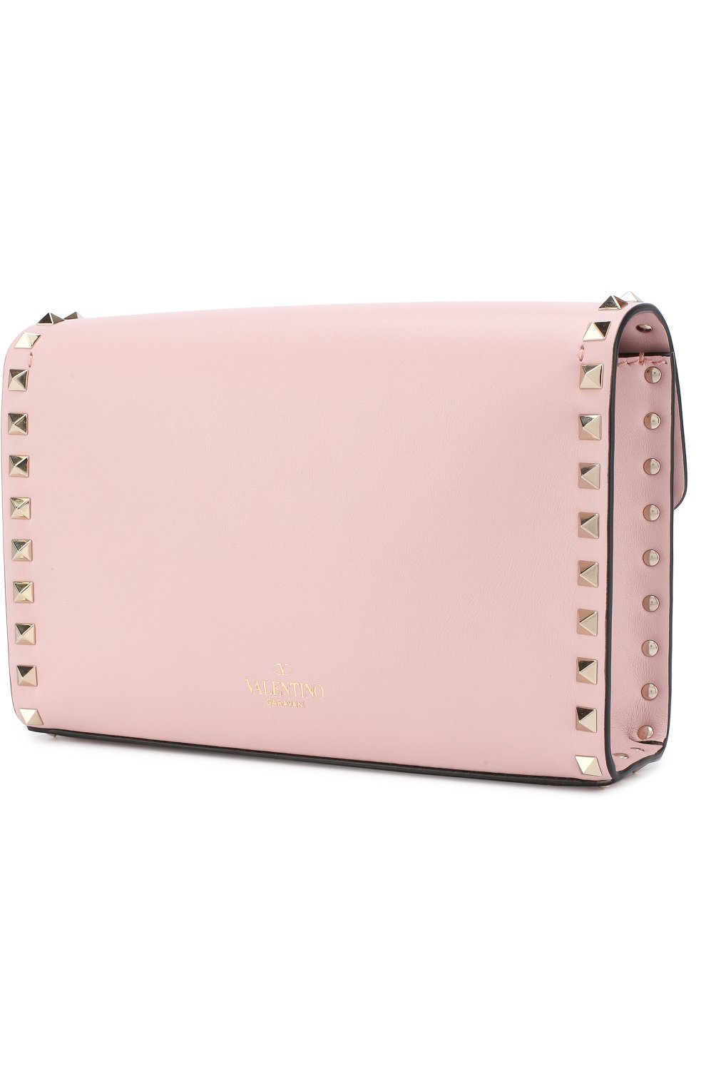 Женская сумка valentino garavani rockstud spike medium VALENTINO светло-розового цвета по цене 79300 руб., арт. PW0B0181/WCI | Фото 3 Женская сумка valentino garavani rockstud spike medium VALENTINO светло-розового цвета, арт. PW0B0181/WCI | Фото 3
