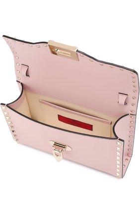 Женская сумка valentino garavani rockstud spike medium VALENTINO светло-розового цвета по цене 79300 руб., арт. PW0B0181/WCI | Фото 4 Женская сумка valentino garavani rockstud spike medium VALENTINO светло-розового цвета, арт. PW0B0181/WCI | Фото 4