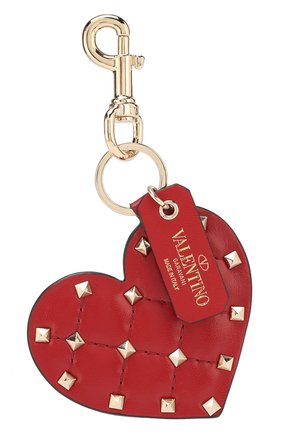 Женский кожаный брелок valentino garavani rockstud spike VALENTINO красного цвета по цене 17950 руб., арт. PW0P0Q17/NAP | Фото 1 Женский кожаный брелок valentino garavani rockstud spike VALENTINO красного цвета, арт. PW0P0Q17/NAP | Фото 1