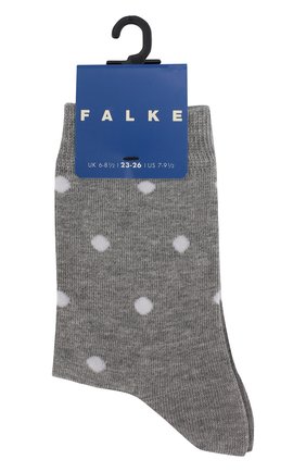 Детские хлопковые носки FALKE серого цвета по цене 686 руб., арт. 10206 | Фото 1 Детские хлопковые носки FALKE серого цвета, арт. 10206 | Фото 1