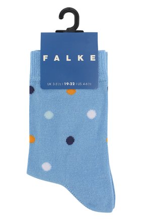 Детские хлопковые носки FALKE голубого цвета по цене 686 руб., арт. 10206 | Фото 1 Детские хлопковые носки FALKE голубого цвета, арт. 10206 | Фото 1