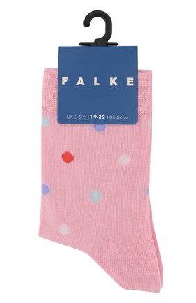 Детские хлопковые носки FALKE светло-розового цвета по цене 686 руб., арт. 10206 | Фото 1 Детские хлопковые носки FALKE светло-розового цвета, арт. 10206 | Фото 1