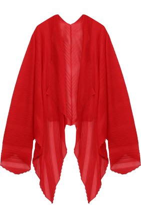 Женская красная драпированная накидка Emporio Armani, арт. 635511/8P324 купить в ЦУМ | Фото №1 Драпированная накидка Emporio Armani красная | Фото №1