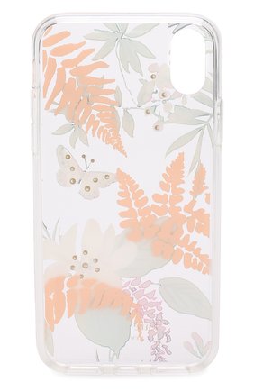 Мужской чехол для iphone х с принтом KATE SPADE NEW YORK прозрачного цвета по цене 4315 руб., арт. 8ARU2411 | Фото 2 Мужской чехол для iphone х с принтом KATE SPADE NEW YORK прозрачного цвета, арт. 8ARU2411 | Фото 2