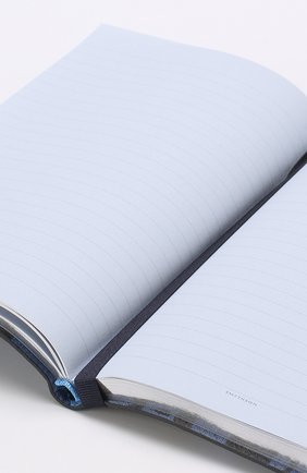 Мужской записная книжка с кожаной обложкой SMYTHSON темно-синего цвета по цене 20550 руб., арт. 1020850 | Фото 3 Мужской записная книжка с кожаной обложкой SMYTHSON темно-синего цвета, арт. 1020850 | Фото 3
