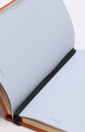 Мужской записная книжка с кожаной обложкой SMYTHSON оранжевого цвета по цене 5305 руб., арт. 1020833 | Фото 3 Мужской записная книжка с кожаной обложкой SMYTHSON оранжевого цвета, арт. 1020833 | Фото 3