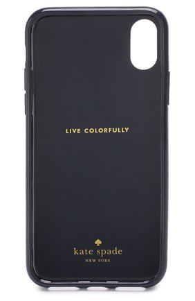Мужской чехол для iphone х с принтом KATE SPADE NEW YORK темно-синего цвета по цене 4315 руб., арт. 8ARU2225 | Фото 2 Мужской чехол для iphone х с принтом KATE SPADE NEW YORK темно-синего цвета, арт. 8ARU2225 | Фото 2