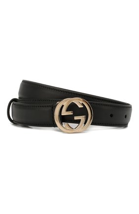 Женский кожаный ремень с фигурной пряжкой GUCCI черного цвета по цене 31100 руб., арт. 370717/AP00G | Фото 1 Женский кожаный ремень с фигурной пряжкой GUCCI черного цвета, арт. 370717/AP00G | Фото 1 (Статус проверки: Проверена категория)