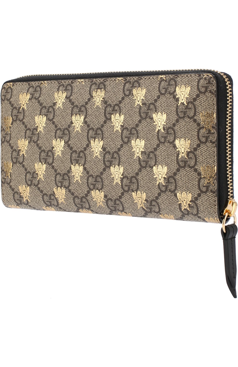Женские портмоне gg supreme на молнии GUCCI бежевого цвета по цене 39950 руб., арт. 410102/9F26G | Фото 2 Женские портмоне gg supreme на молнии GUCCI бежевого цвета, арт. 410102/9F26G | Фото 2