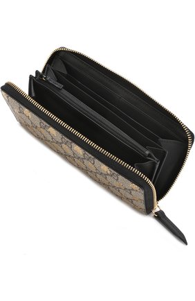 Женские портмоне gg supreme на молнии GUCCI бежевого цвета по цене 39950 руб., арт. 410102/9F26G | Фото 3 Женские портмоне gg supreme на молнии GUCCI бежевого цвета, арт. 410102/9F26G | Фото 3