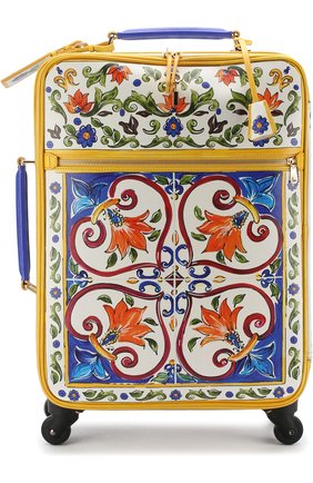 Женская чемодан sicily trolley DOLCE & GABBANA разноцветного цвета по цене 332000 руб., арт. BB6202/AI230 | Фото 1 Женская чемодан sicily trolley DOLCE & GABBANA разноцветного цвета, арт. BB6202/AI230 | Фото 1