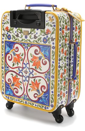 Женская чемодан sicily trolley DOLCE & GABBANA разноцветного цвета по цене 332000 руб., арт. BB6202/AI230 | Фото 2 Женская чемодан sicily trolley DOLCE & GABBANA разноцветного цвета, арт. BB6202/AI230 | Фото 2