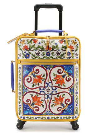 Женская чемодан sicily trolley DOLCE & GABBANA разноцветного цвета по цене 332000 руб., арт. BB6202/AI230 | Фото 4 Женская чемодан sicily trolley DOLCE & GABBANA разноцветного цвета, арт. BB6202/AI230 | Фото 4