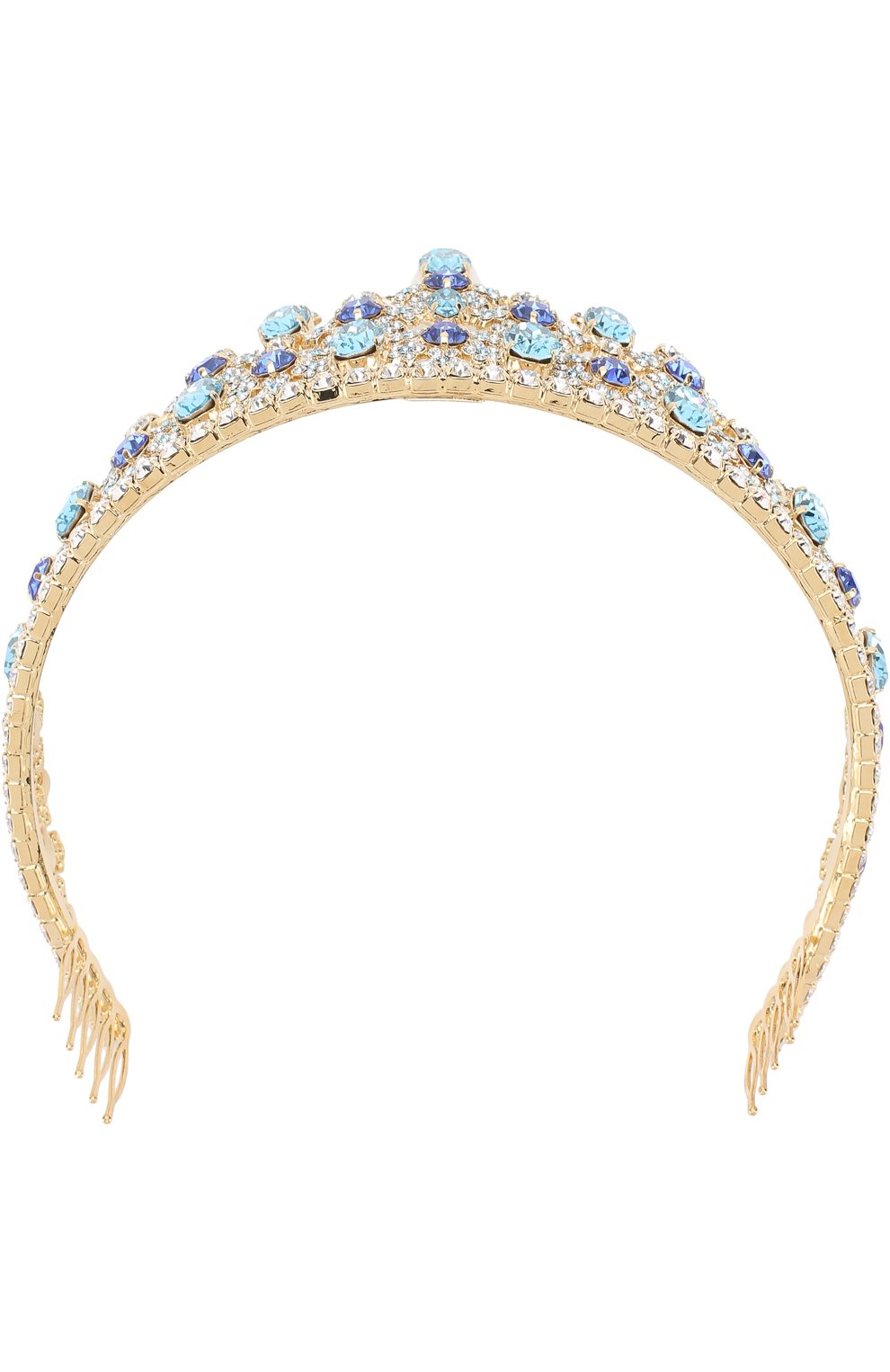 Женские диадема с отделкой из кристаллов swarovski DOLCE & GABBANA разноцветного цвета, арт. WHK4F5/W1111 | Фото 1