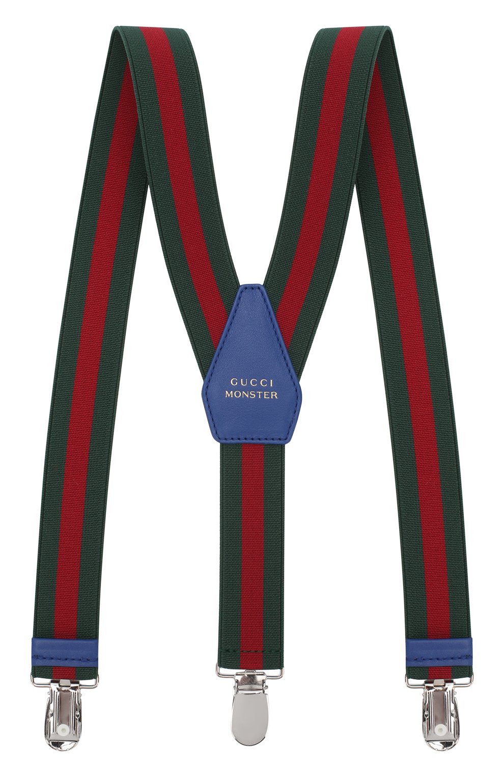 Детские подтяжки GUCCI зеленого цвета, арт. 502405/HINAN | Фото 1