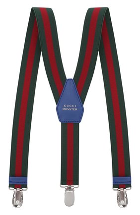 Детские подтяжки GUCCI зеленого цвета по цене 14600 руб., арт. 502405/HINAN | Фото 1 Детские подтяжки GUCCI зеленого цвета, арт. 502405/HINAN | Фото 1