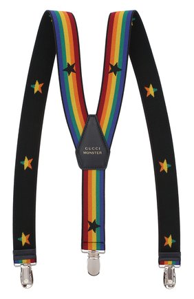 Детские подтяжки GUCCI разноцветного цвета по цене 17400 руб., арт. 502405/HIPAN | Фото 1 Детские подтяжки GUCCI разноцветного цвета, арт. 502405/HIPAN | Фото 1