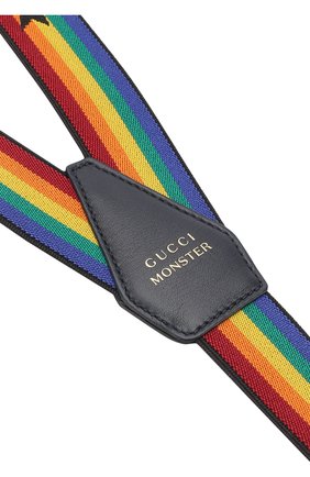 Детские подтяжки GUCCI разноцветного цвета по цене 17400 руб., арт. 502405/HIPAN | Фото 3 Детские подтяжки GUCCI разноцветного цвета, арт. 502405/HIPAN | Фото 3