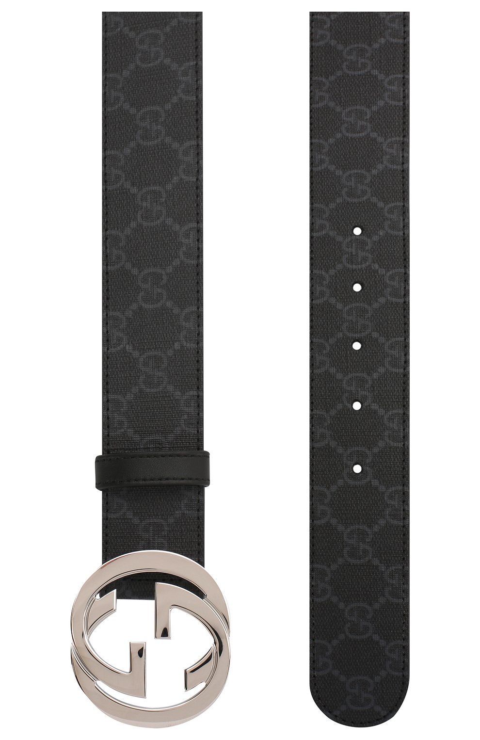 Мужской ремень gg supreme GUCCI черного цвета по цене 28500 руб., арт. 411924/KGDHX | Фото 2 Мужской ремень gg supreme GUCCI черного цвета, арт. 411924/KGDHX | Фото 2