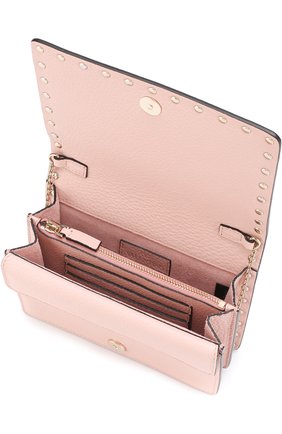 Женская сумка valentino garavani rockstud VALENTINO светло-розового цвета по цене 65500 руб., арт. PW0P0249/VSH | Фото 4 Женская сумка valentino garavani rockstud VALENTINO светло-розового цвета, арт. PW0P0249/VSH | Фото 4
