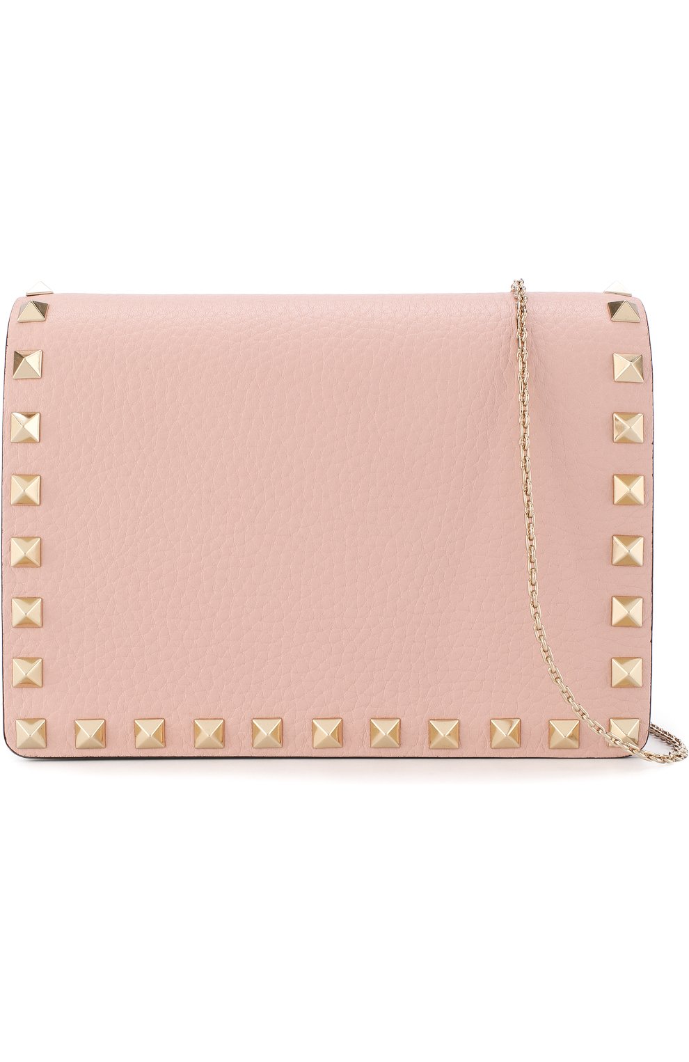Женская сумка valentino garavani rockstud VALENTINO светло-розового цвета по цене 65500 руб., арт. PW0P0249/VSH | Фото 5 Женская сумка valentino garavani rockstud VALENTINO светло-розового цвета, арт. PW0P0249/VSH | Фото 5