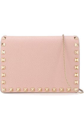 Женская сумка valentino garavani rockstud VALENTINO светло-розового цвета по цене 65500 руб., арт. PW0P0249/VSH | Фото 5 Женская сумка valentino garavani rockstud VALENTINO светло-розового цвета, арт. PW0P0249/VSH | Фото 5