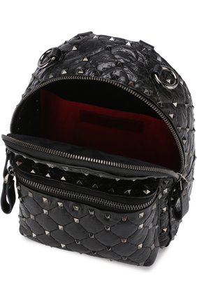 Женский рюкзак valentino garavani rockstud spike mini VALENTINO черного цвета по цене 136000 руб., арт. PW0B0B63/ARD | Фото 4 Женский рюкзак valentino garavani rockstud spike mini VALENTINO черного цвета, арт. PW0B0B63/ARD | Фото 4