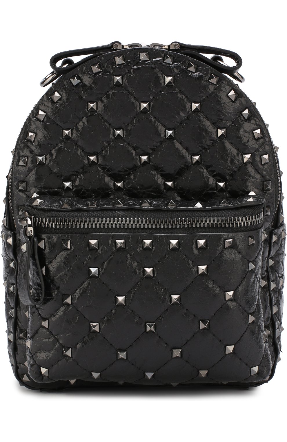 Женский рюкзак valentino garavani rockstud spike mini VALENTINO черного цвета по цене 136000 руб., арт. PW0B0B63/ARD | Фото 5 Женский рюкзак valentino garavani rockstud spike mini VALENTINO черного цвета, арт. PW0B0B63/ARD | Фото 5