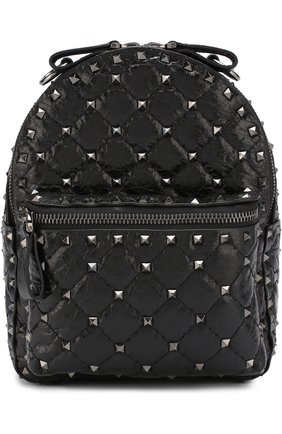 Женский рюкзак valentino garavani rockstud spike mini VALENTINO черного цвета по цене 136000 руб., арт. PW0B0B63/ARD | Фото 5 Женский рюкзак valentino garavani rockstud spike mini VALENTINO черного цвета, арт. PW0B0B63/ARD | Фото 5