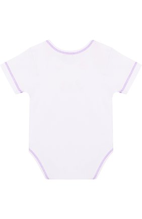 Детское хлопковый комплект из семи боди KISSY KISSY белого цвета по цене 9950 руб., арт. 28001 | Фото 7 Детское хлопковый комплект из семи боди KISSY KISSY белого цвета, арт. 28001 | Фото 7