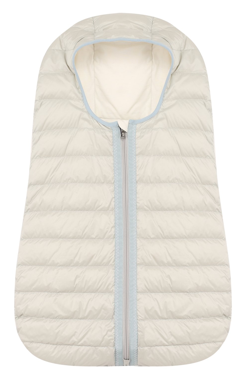 Детский пуховый конверт MONCLER ENFANT голубого цвета, арт. D1-951-00838-06-53048 | Фото 1