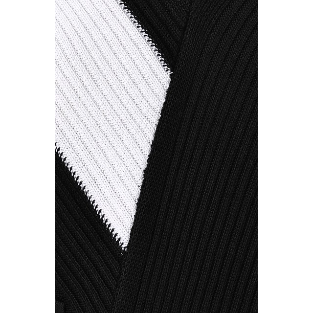 фото Хлопковый пуловер свободного кроя с v-образным вырезом rag&bone
