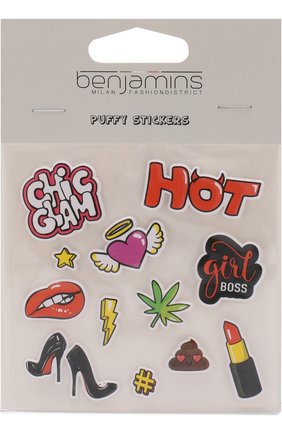 Мужского комплект стикеров BENJAMINS разноцветного цвета по цене 1100 руб., арт. BJSTK-CHIC | Фото 1 Мужского комплект стикеров BENJAMINS разноцветного цвета, арт. BJSTK-CHIC | Фото 1