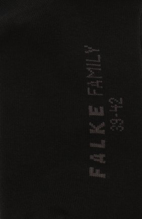 Мужские хлопковые носки family FALKE черного цвета по цене 1355 руб., арт. 14645 | Фото 2 Мужские хлопковые носки family FALKE черного цвета, арт. 14645 | Фото 2