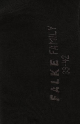 Мужские хлопковые носки family FALKE черного цвета, арт. 14645 | Фото 2 (Статус проверки: Проверена категория; Материал внешний: Хлопок; Кросс-КТ: бельё)