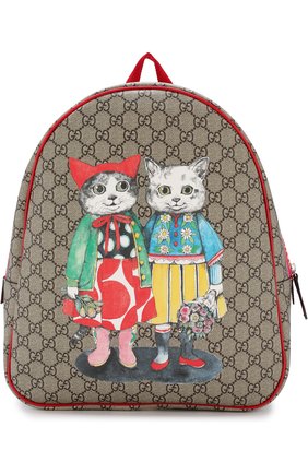 Детская рюкзак с контрастным принтом GUCCI разноцветного цвета по цене 73500 руб., арт. 501976/9KWBN | Фото 1 Детская рюкзак с контрастным принтом GUCCI разноцветного цвета, арт. 501976/9KWBN | Фото 1