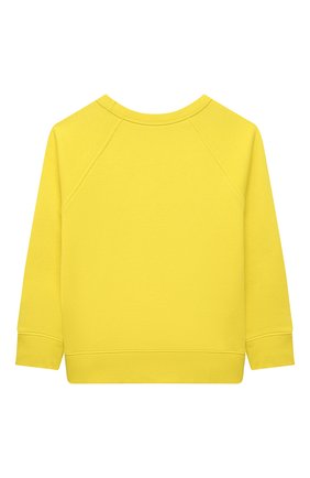 Детский хлопковый свитшот GUCCI желтого цвета по цене 32500 руб., арт. 483878/X3G97 | Фото 2 Детский хлопковый свитшот GUCCI желтого цвета, арт. 483878/X3G97 | Фото 2 (Материал внешний: Хлопок; Рукава: Длинные; Статус проверки: Проверена категория, Проверено; Принт: С принтом; Мальчики Кросс-КТ: Свитшот-одежда; Ростовка одежда: 10 - 11 лет | 140 - 146см, 4 года | 104 см, 5 лет | 110 см, 6 лет | 116 см, 8 лет | 128 см, 12 лет | 152 см)