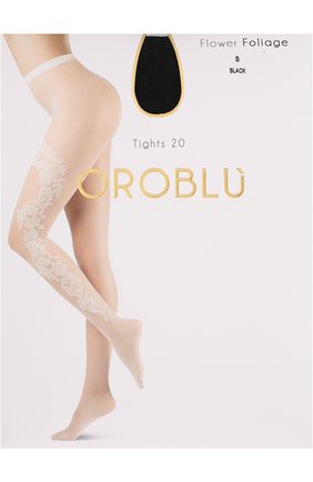 Женские однотонные кружевные колготки OROBLU черного цвета по цене 2245 руб., арт. V0BC65435 | Фото 1 Женские однотонные кружевные колготки OROBLU черного цвета, арт. V0BC65435 | Фото 1
