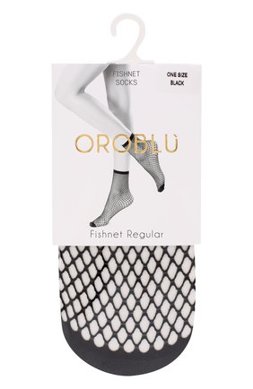 Женские капроновые носки в сетку OROBLU черного цвета по цене 781 руб., арт. V0BC01508 | Фото 1 Женские капроновые носки в сетку OROBLU черного цвета, арт. V0BC01508 | Фото 1