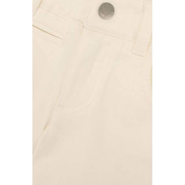 Расклешенные джинсы с фигурными карманами Loro Piana FAI0656 Фото 3