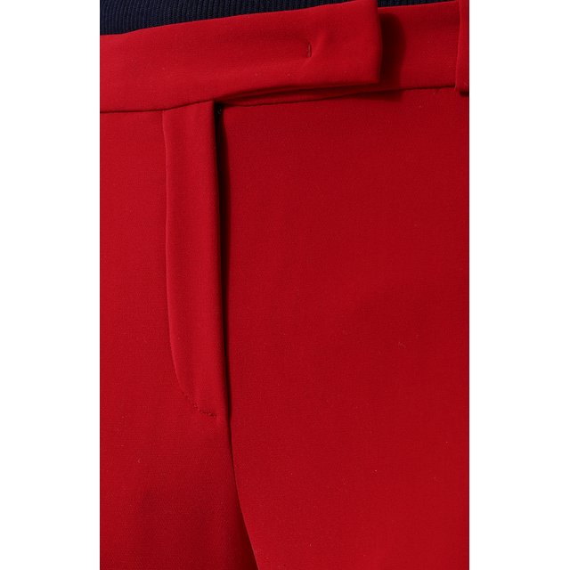 Однотонные расклешенные брюки из шелка Loro Piana FAI1059 Фото 5