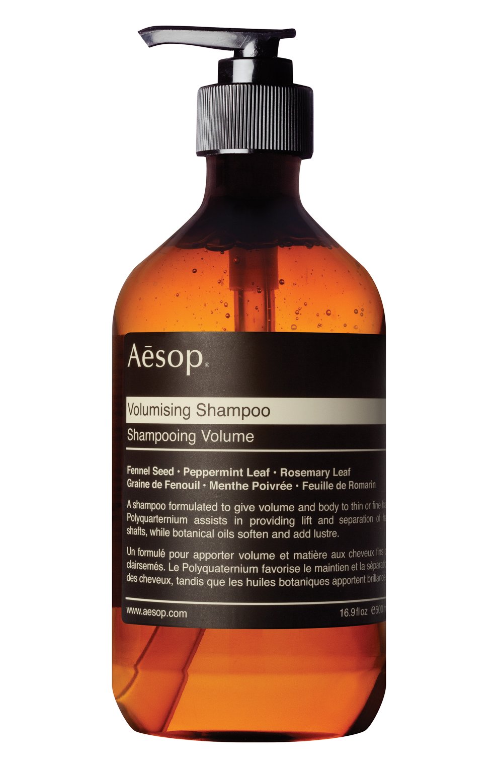 Женский шампунь для волос volumising AESOP бесцветного цвета, арт. B500HR16RF | Фото 1
