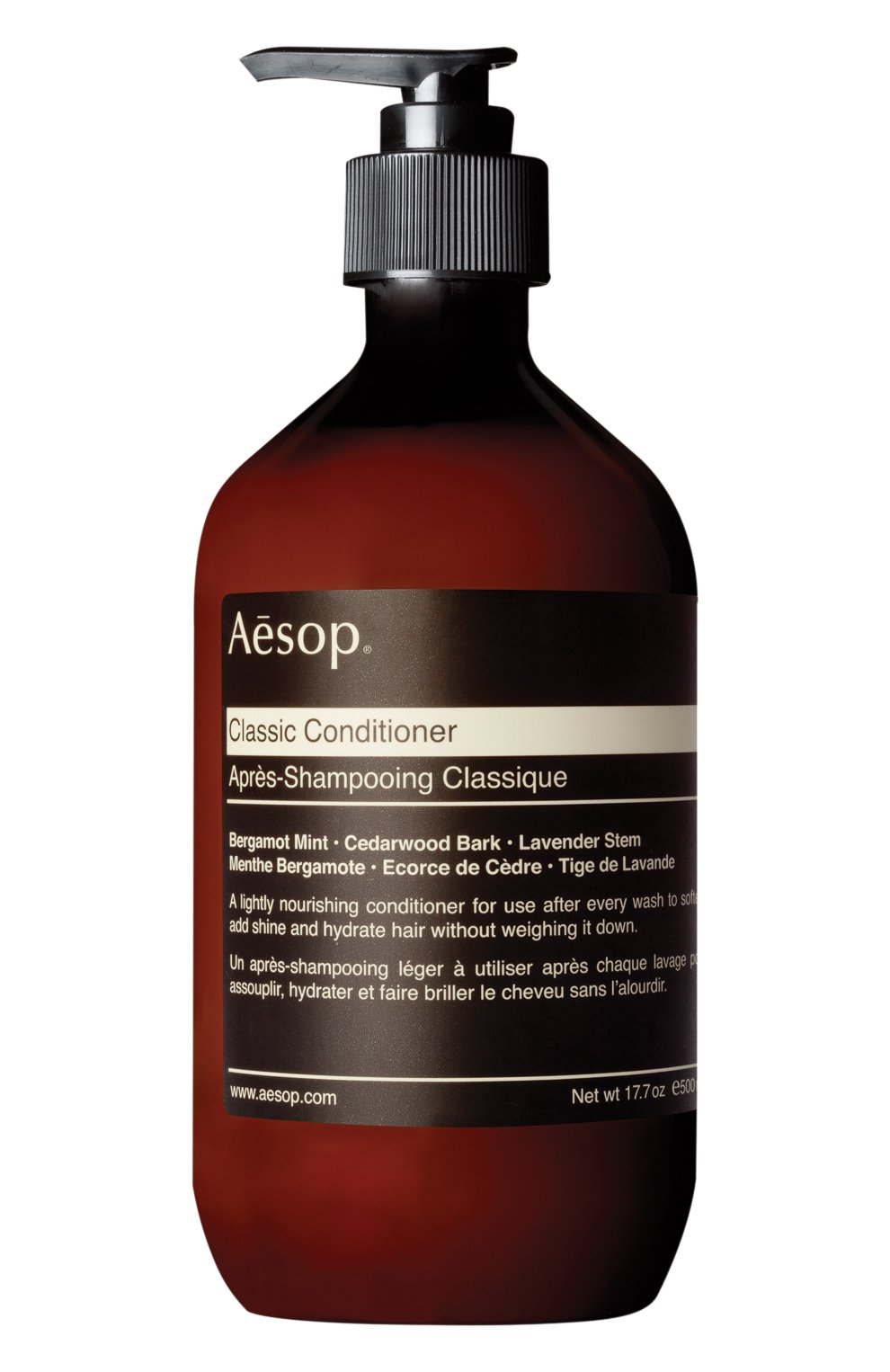 Женский кондиционер для волос classic AESOP бесцветного цвета, арт. B500HR23 | Фото 1