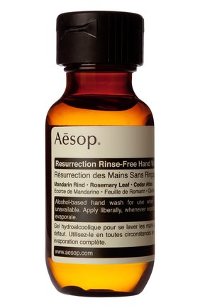 Женского гель для рук resurrection rinse-free AESOP бесцветного цвета по цене 720 руб., арт. B50BT16 | Фото 1 Женского гель для рук resurrection rinse-free AESOP бесцветного цвета, арт. B50BT16 | Фото 1